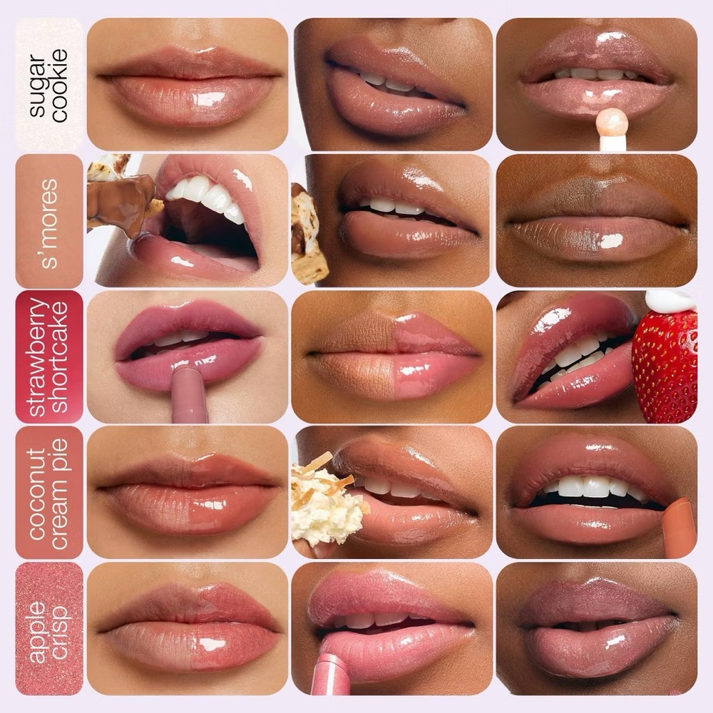 Tarte Apple Crips Shimmer Glass Maracuja Juicy Lip Plump- limited edition, vegan - Picture 3 of 7